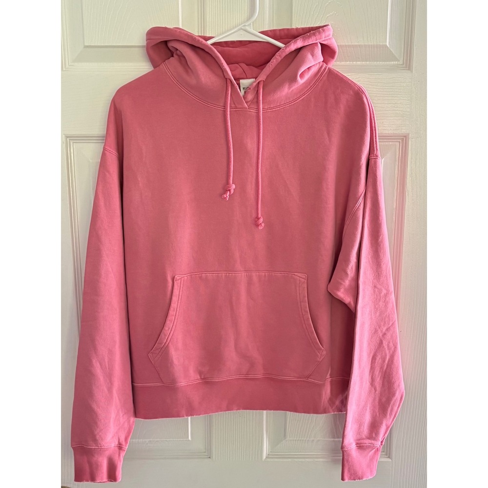 RE/DONE Hanes Hoodie Size S Pink Pullover Sweatshirt Collaboration